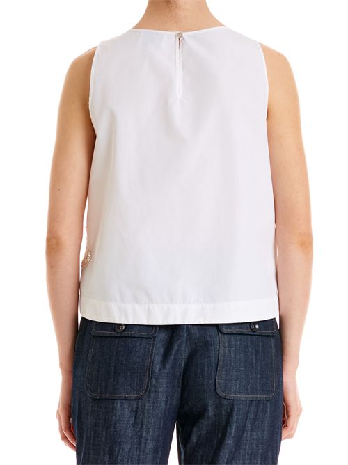 Top girocollo con ricami  Alessia Santi ALESSIA SANTI | 611SD45022S2133